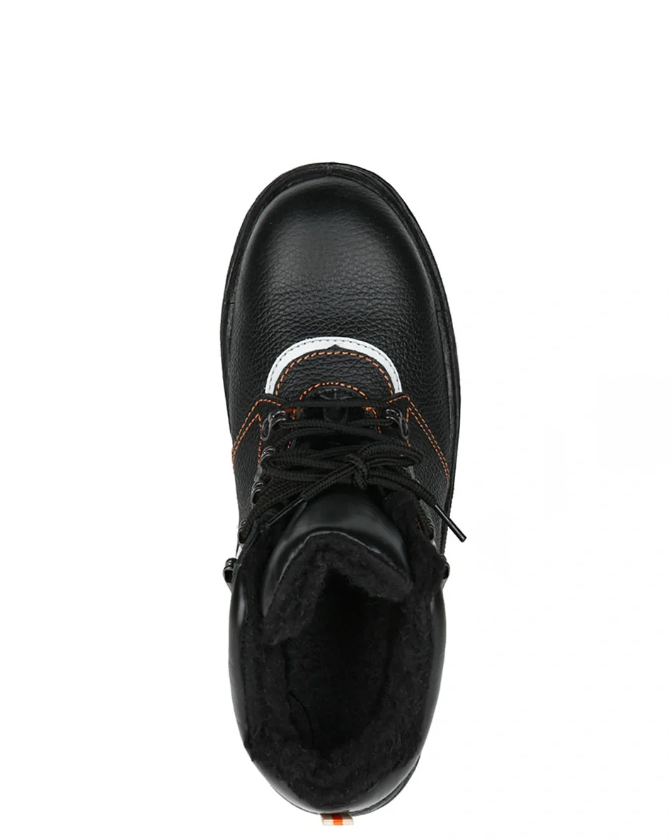 Ботинки кожаные утепленные РЕСУРС ПУ/ТПУ, металлический подносок, антипрокольная стелька - фото 8