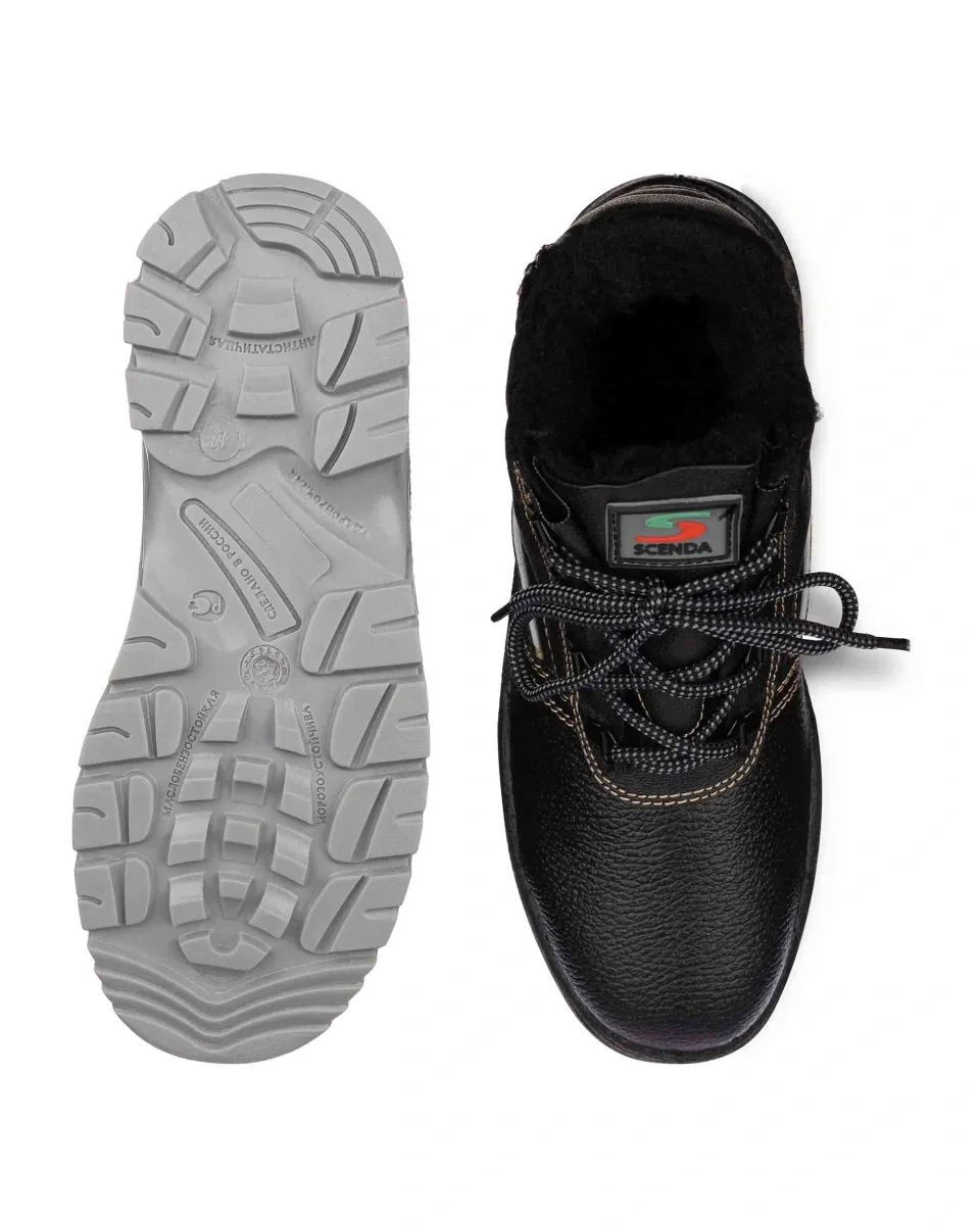 Ботинки кожаные утепленные БЕРГЕН ПУ/ТПУ - фото 7