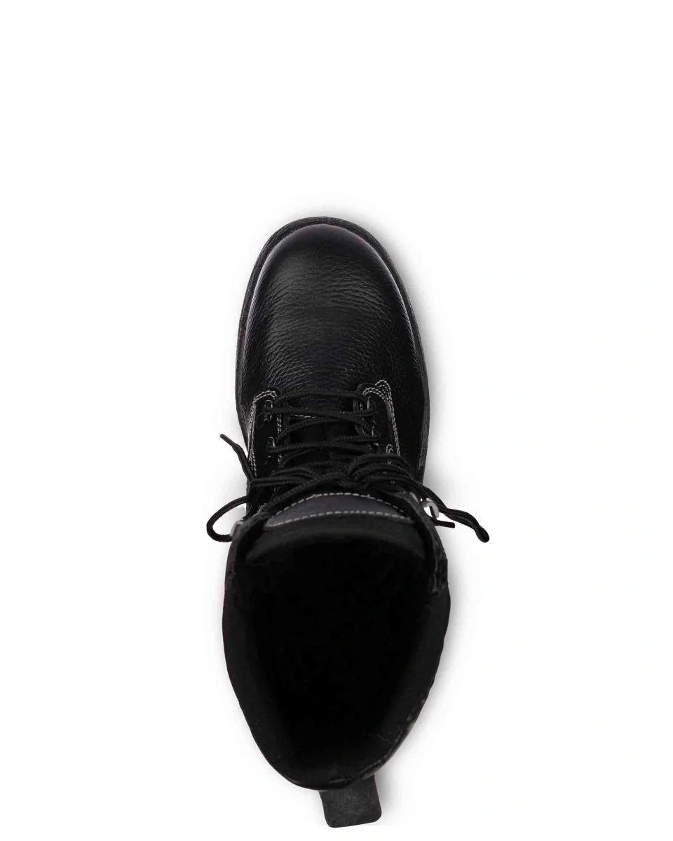 Ботинки с высокими берцами СТРОИТЕЛЬ нат.кожа ПУ/ТПУ мет.подносок - фото 5