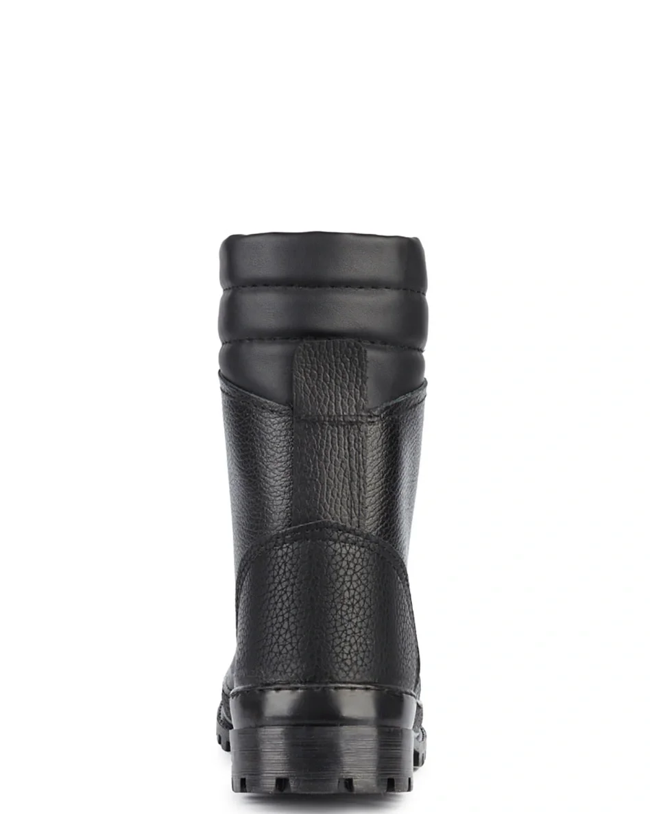 Ботинки с высокими берцами "Армия хром", натуральная кожа - фото 5