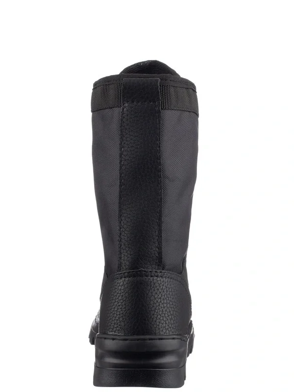 Ботинки с высокими берцами "Тропик" черные, натуральная кожа - фото 5
