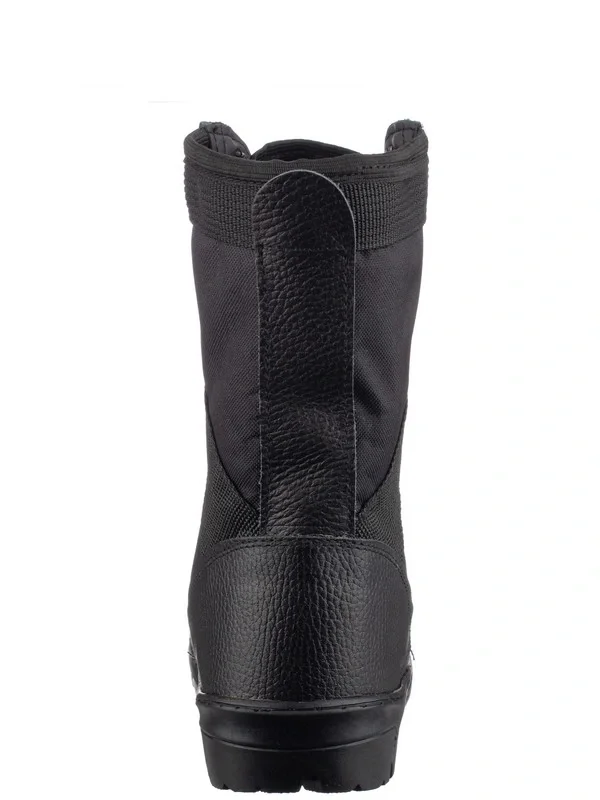 Ботинки с высокими берцами "Вымпел" черные, натуральная кожа - фото 5