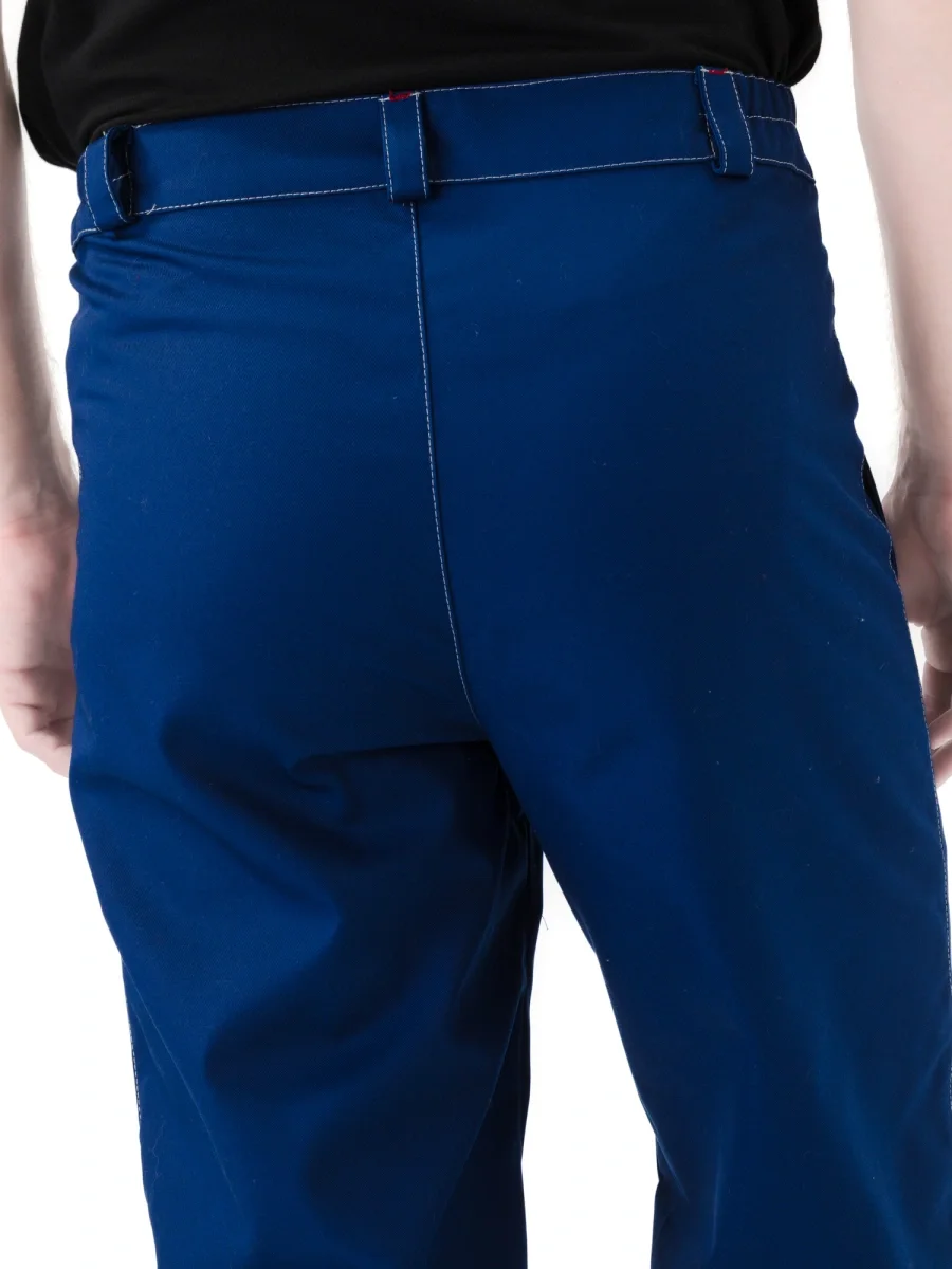 Брюки мужские "Строитель-Легион" летние т-синие - фото 3