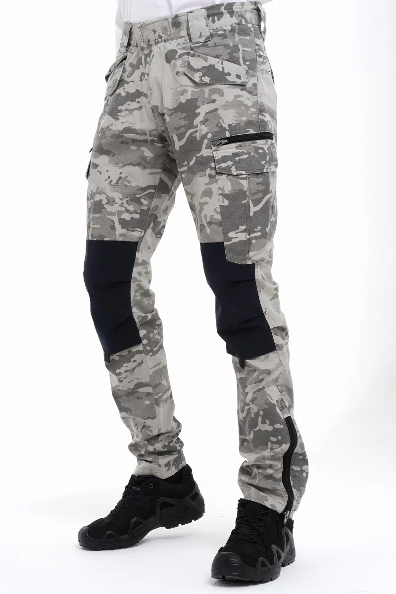 Брюки мужские YUMCO А2200392М, цвет серый камуфляж - фото 1