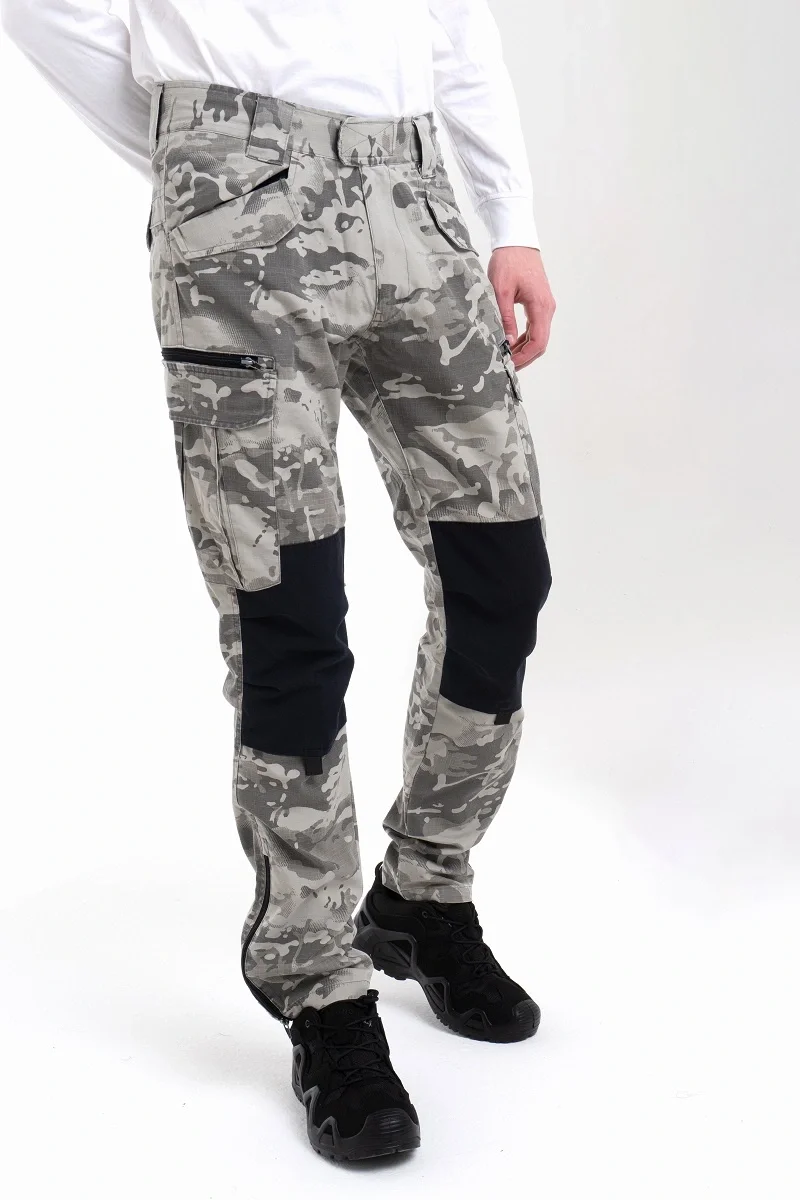 Брюки мужские YUMCO А2200392М, цвет серый камуфляж - фото 11