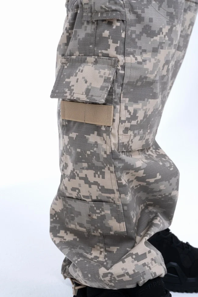 Брюки муские YUMCO А2200395М, цвет серый камуфляж - фото 13