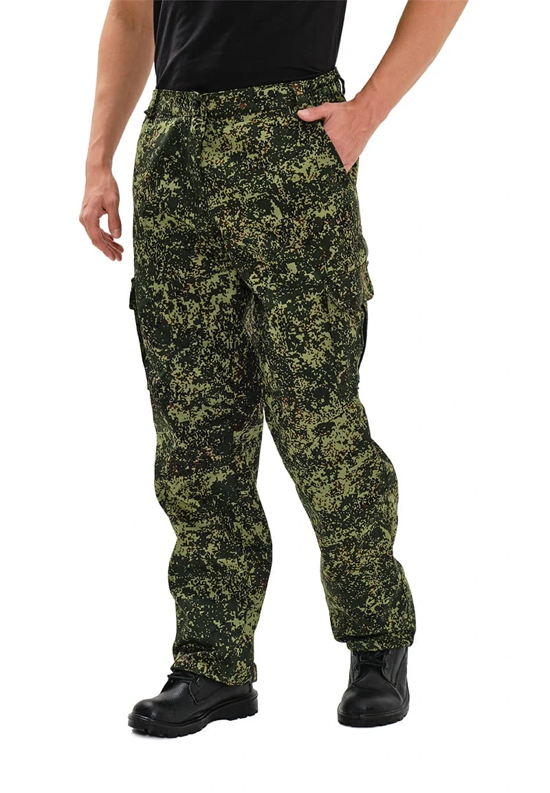 Брюки мужские "Захват" кмф тк. грета "Пиксель" - фото 1