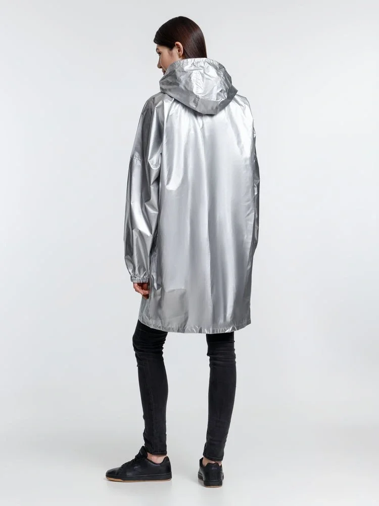 Дождевик Palladio Pockets, серебристый - фото 9
