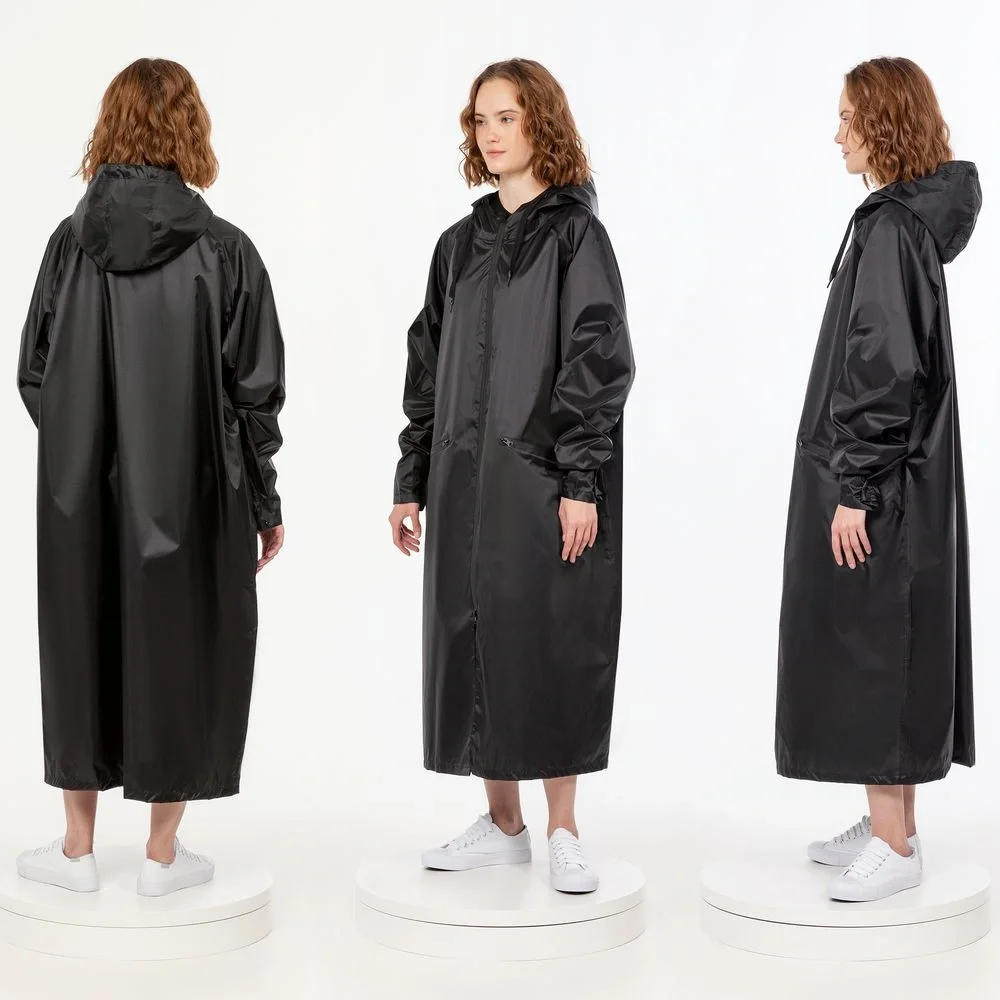 Дождевик R2, черный - фото 2