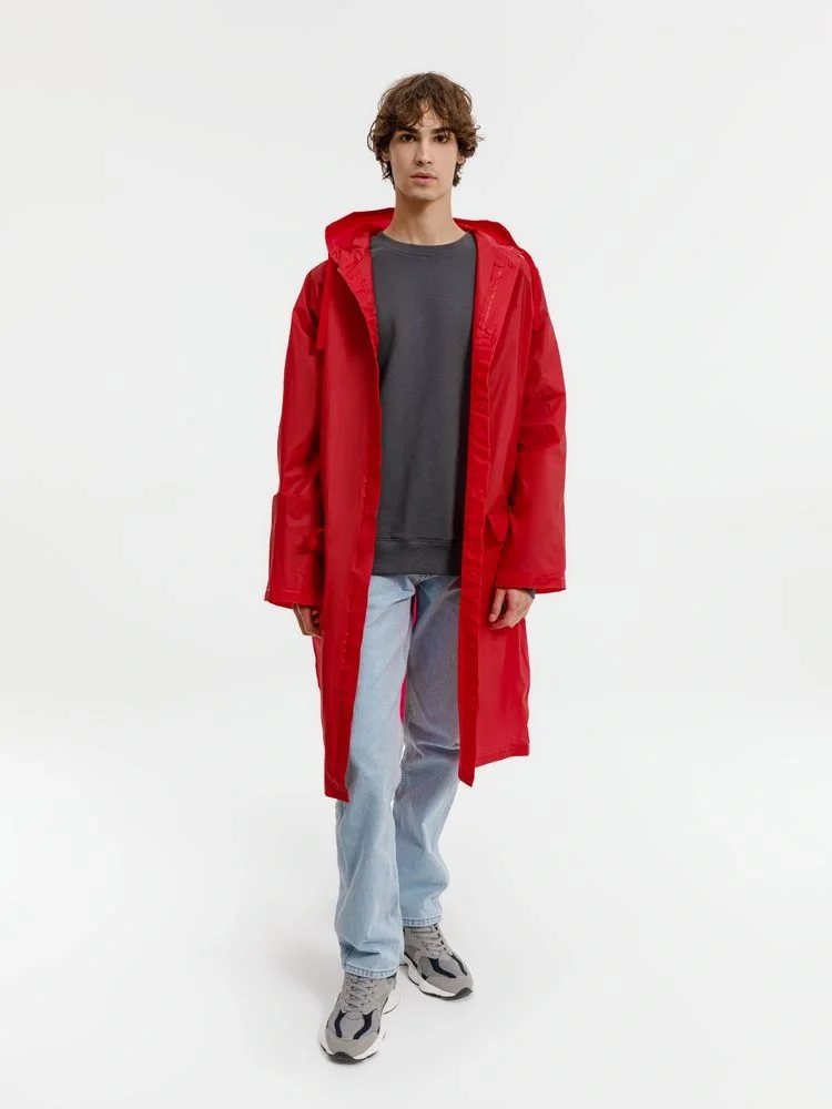 Дождевик RainDrop, красный - фото 9