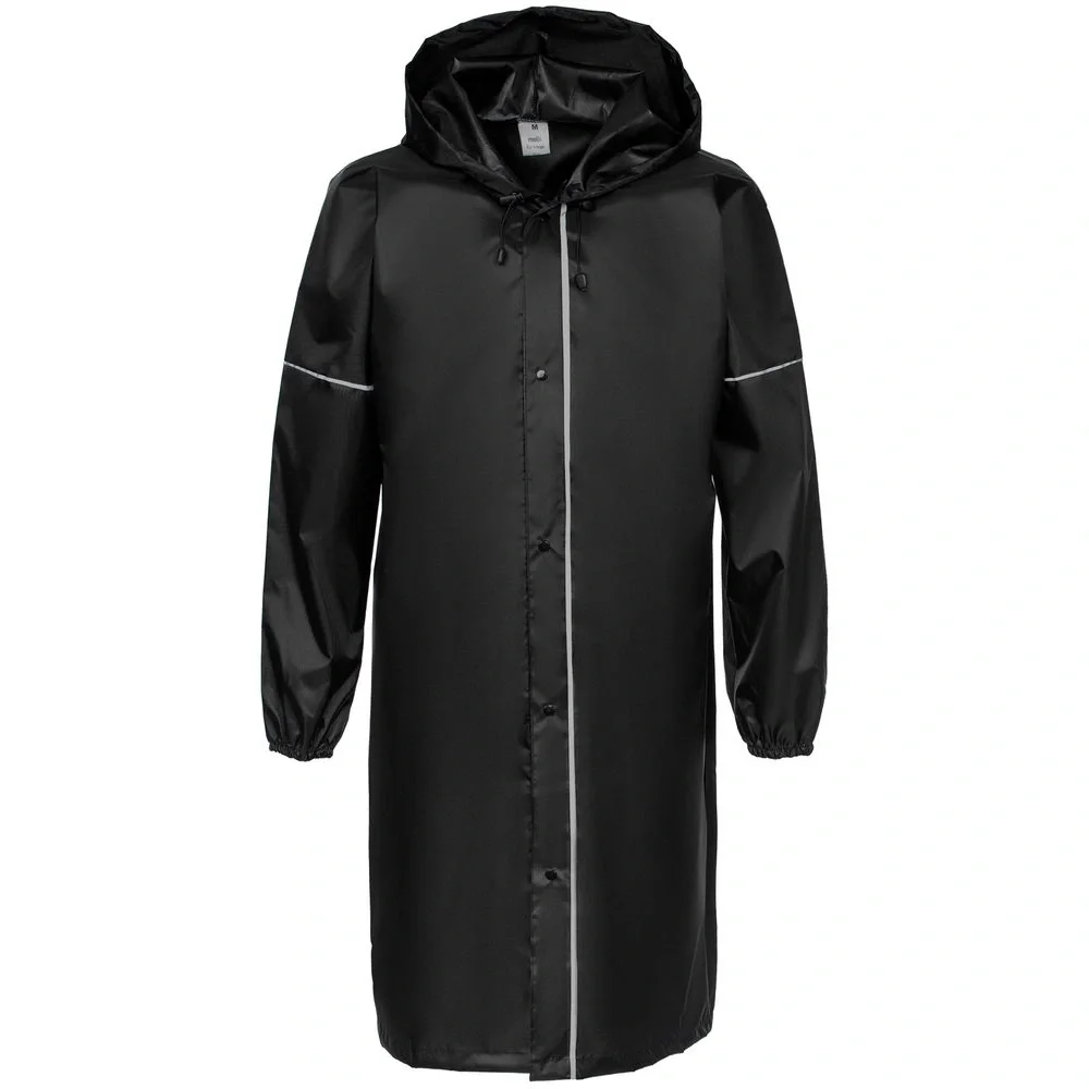 Дождевик со светоотражающими элементами Rainman Blink, черный - фото 1