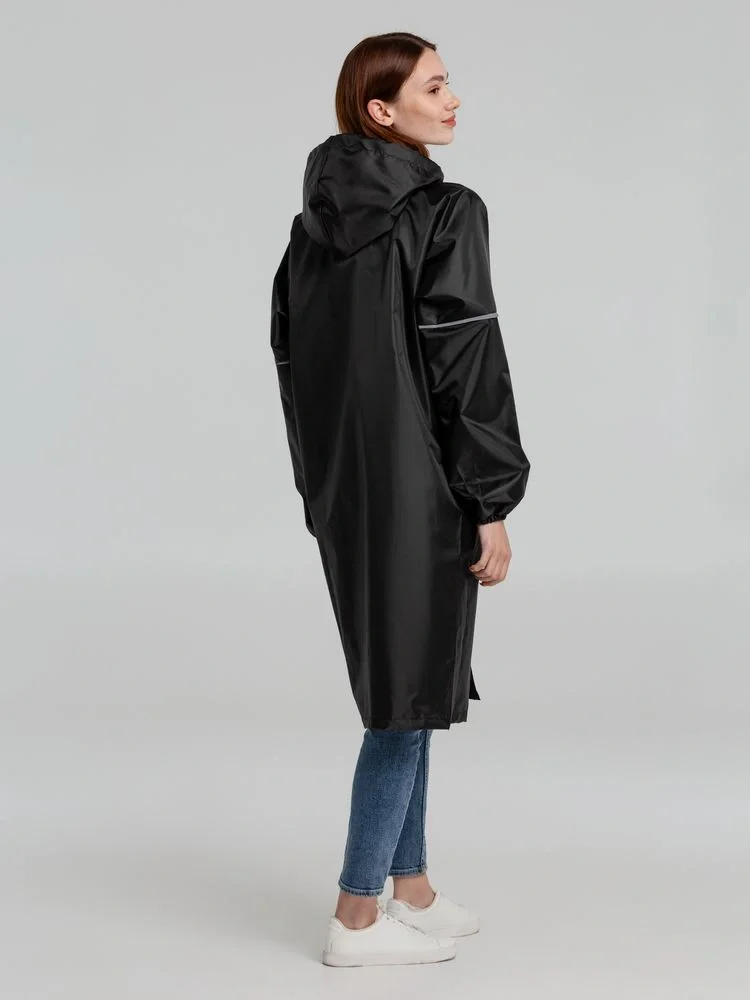 Дождевик со светоотражающими элементами Rainman Blink, черный - фото 6