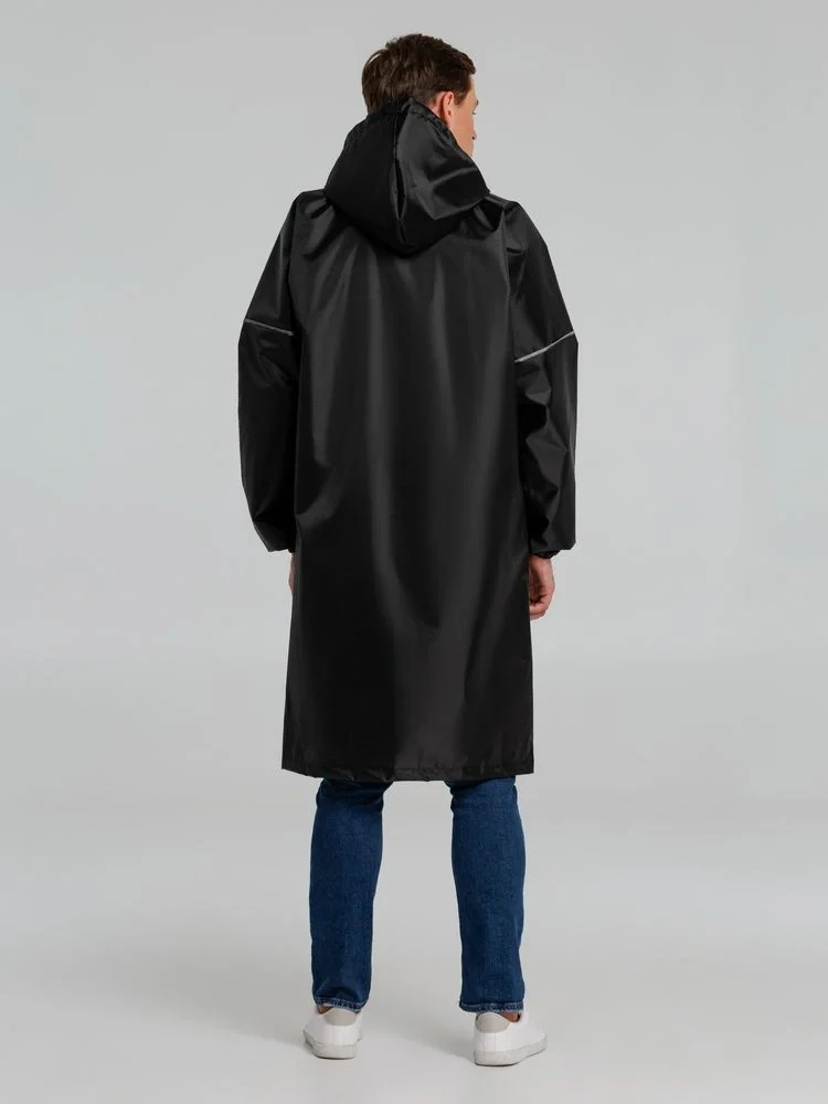 Дождевик со светоотражающими элементами Rainman Blink, черный - фото 8