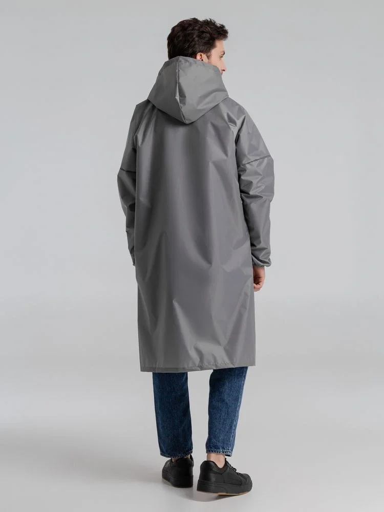 Дождевик со светоотражающими элементами Rainman Blink, серый - фото 6