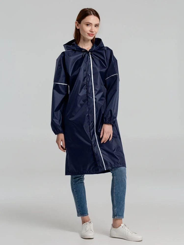 Дождевик со светоотражающими элементами Rainman Blink, синий - фото 6