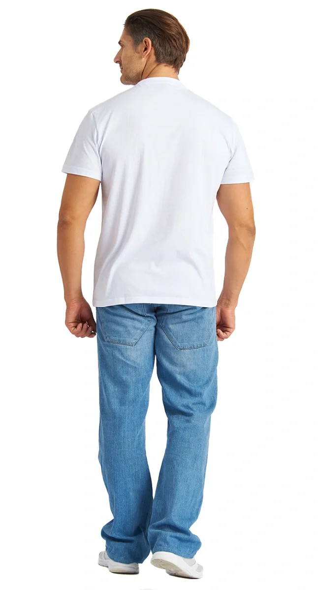 Футболка белая - фото 4