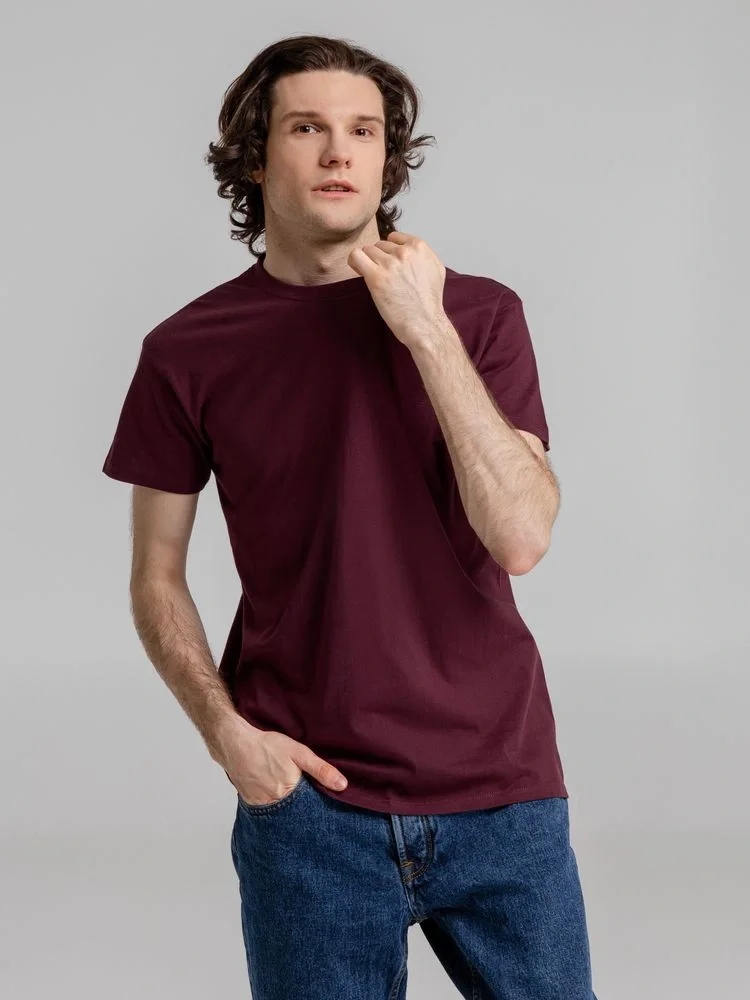 Футболка Imperial 190, бордовая - фото 14