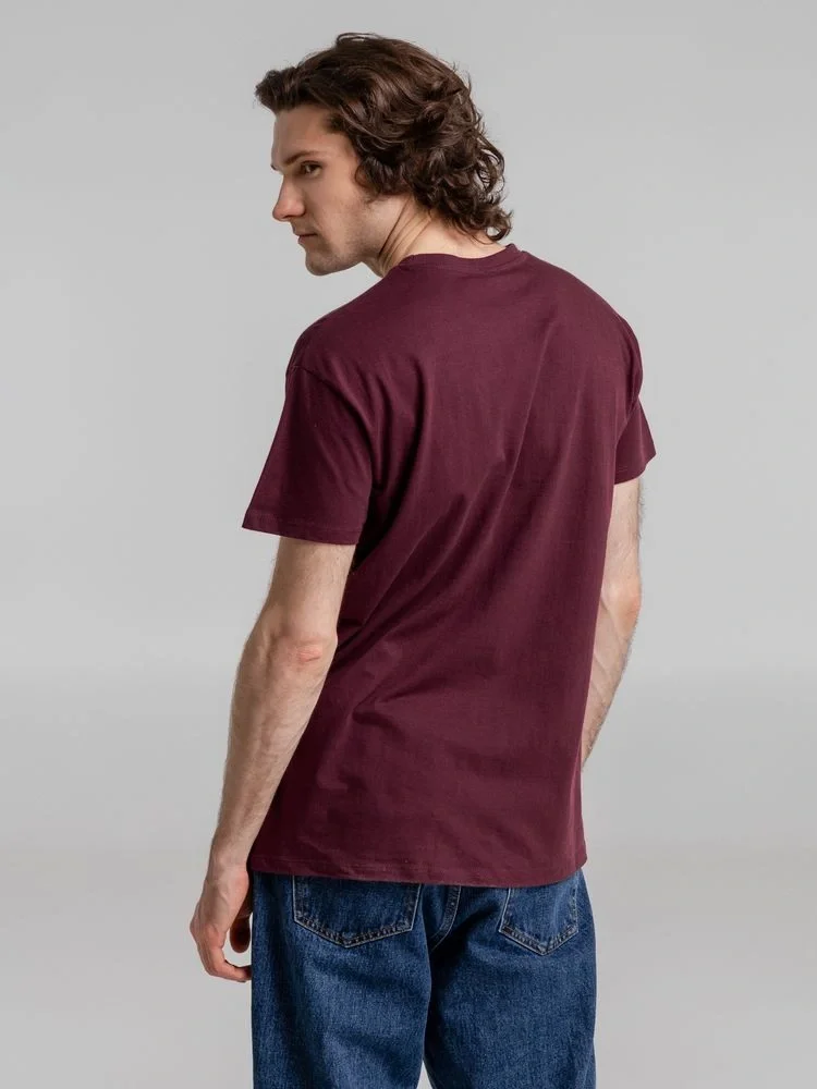 Футболка Imperial 190, бордовая - фото 16