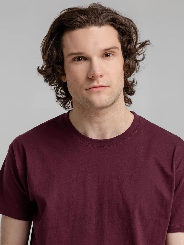 Футболка Imperial 190, бордовая - фото 17