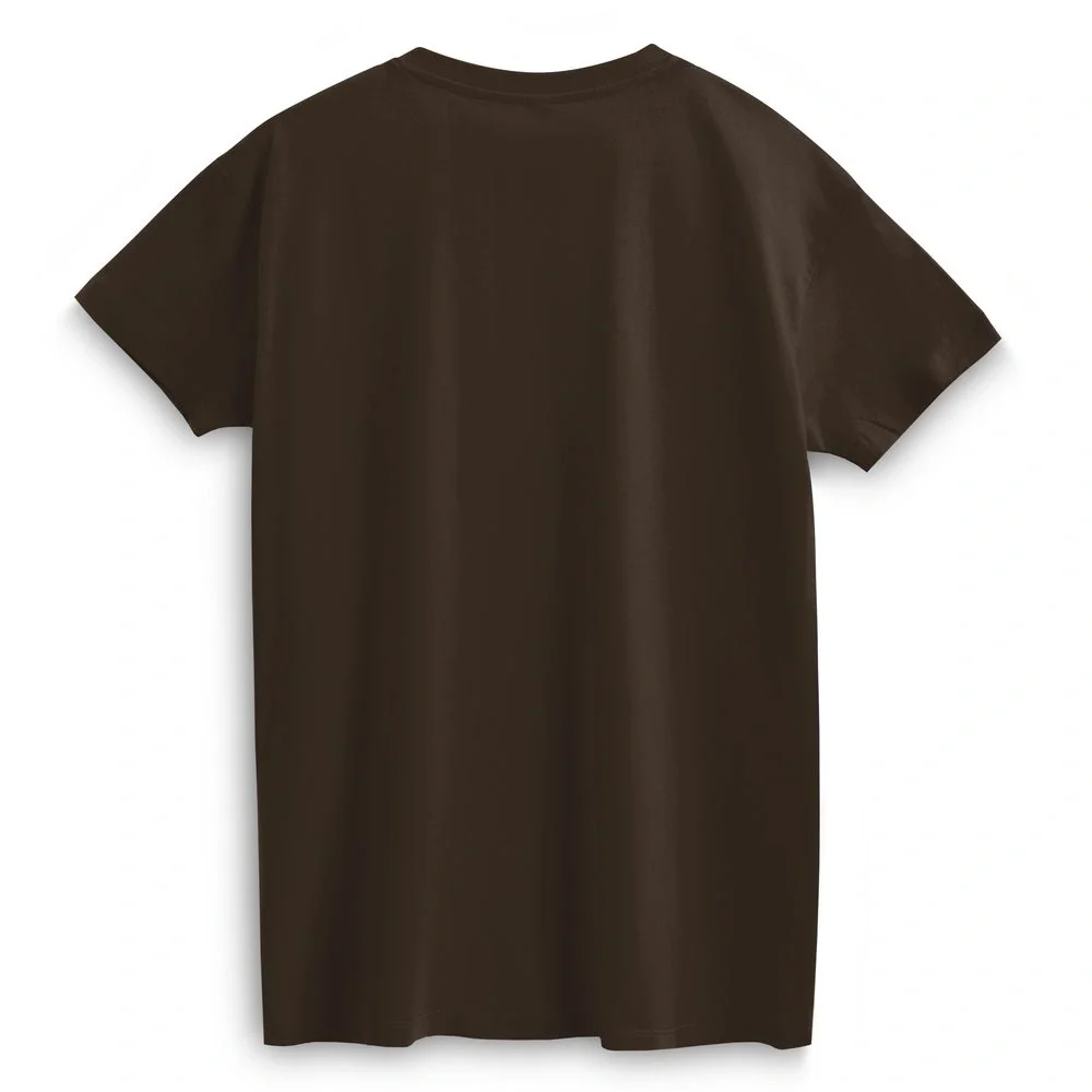 Футболка Imperial 190, шоколадно-коричневая - фото 12
