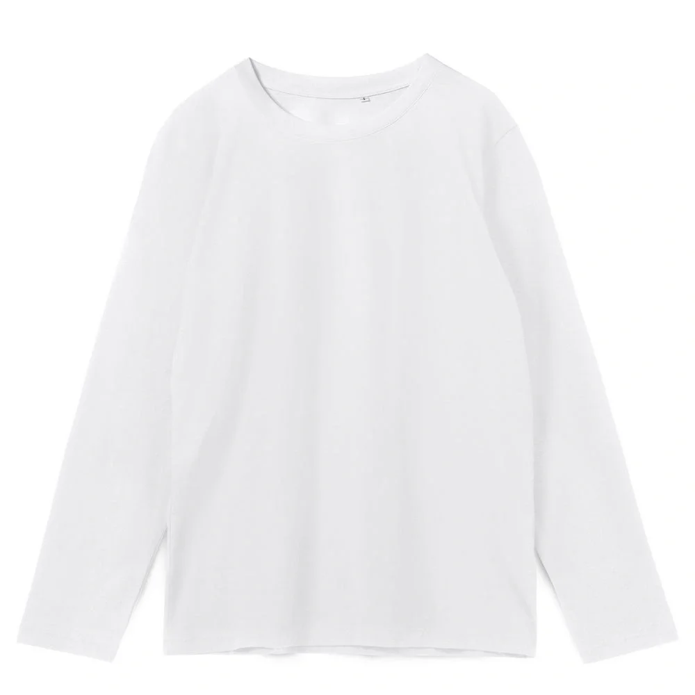 Футболка с длинным рукавом Lehta, белая - фото 1