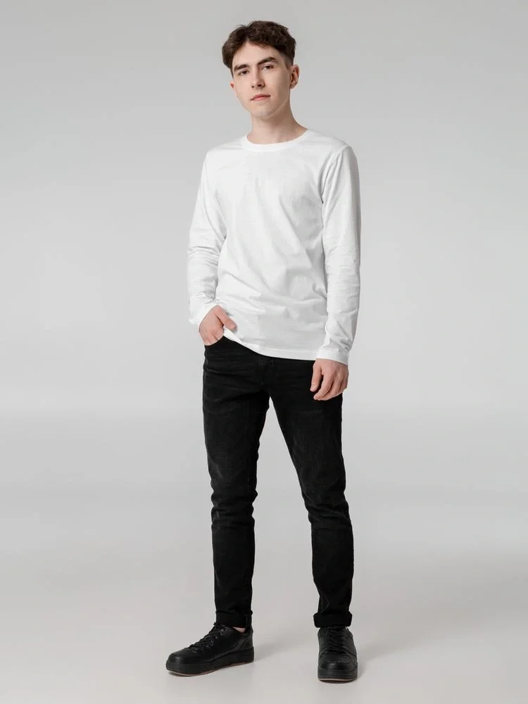 Футболка с длинным рукавом Lehta, белая - фото 8