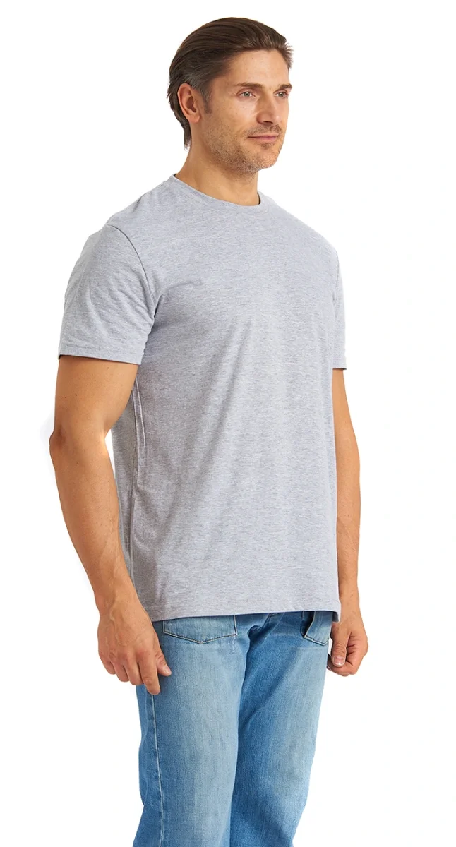 Футболка серая - фото 2
