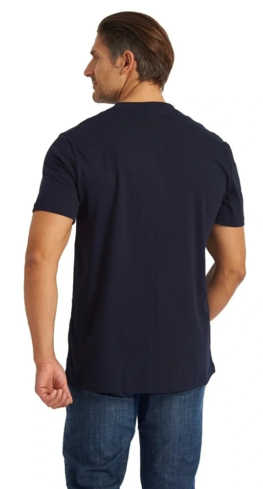 Футболка т-синяя - фото 5