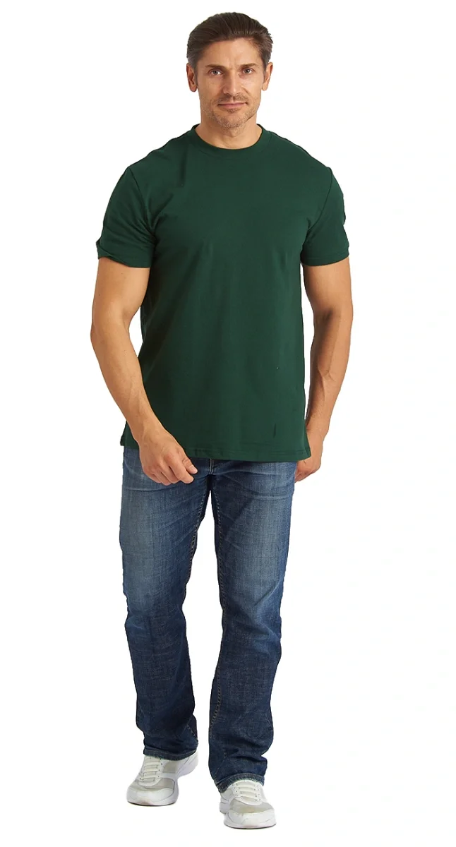 Футболка т-зеленая - фото 1