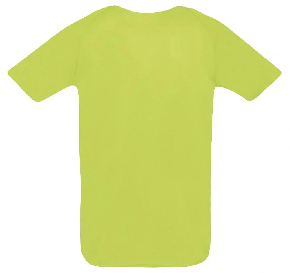 Футболка унисекс Sporty 140, зеленое яблоко - фото 3