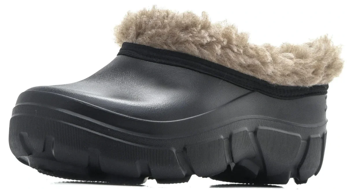 Галоши ЭВА 610У (SPECI.ALL) утепленные (иск. мех), черные - фото 1