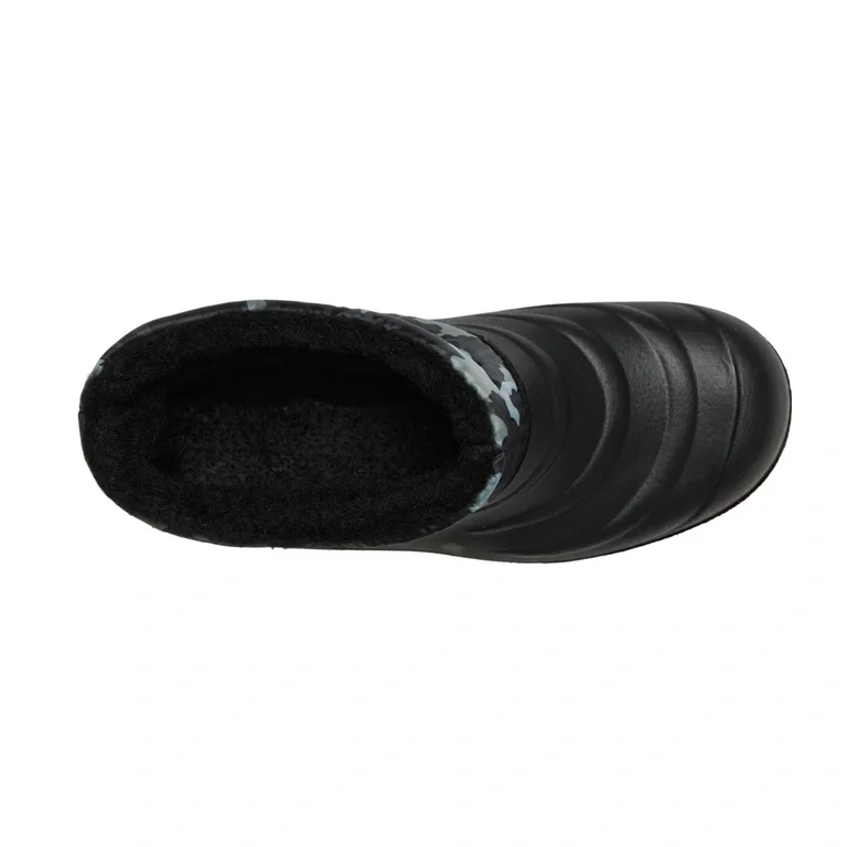 Галоши ЭВА модель 116 (ДЮНА) утепленные, с надставкой, черные - фото 3