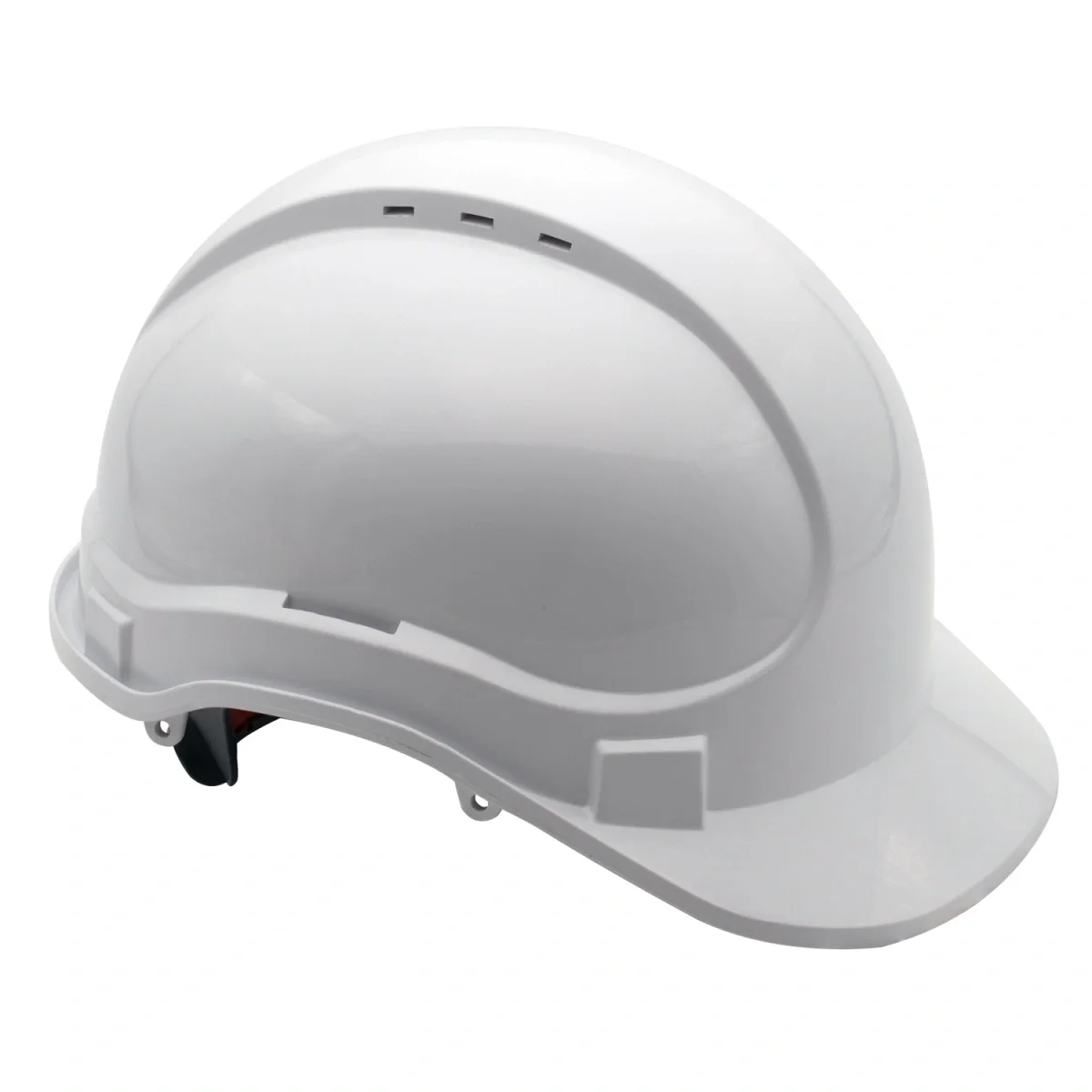 Каска защитная ЕЛАНПЛАСТ АЙ-ПРАЙМ КЛАССИК белая (пластиковое оголовье) - фото 1