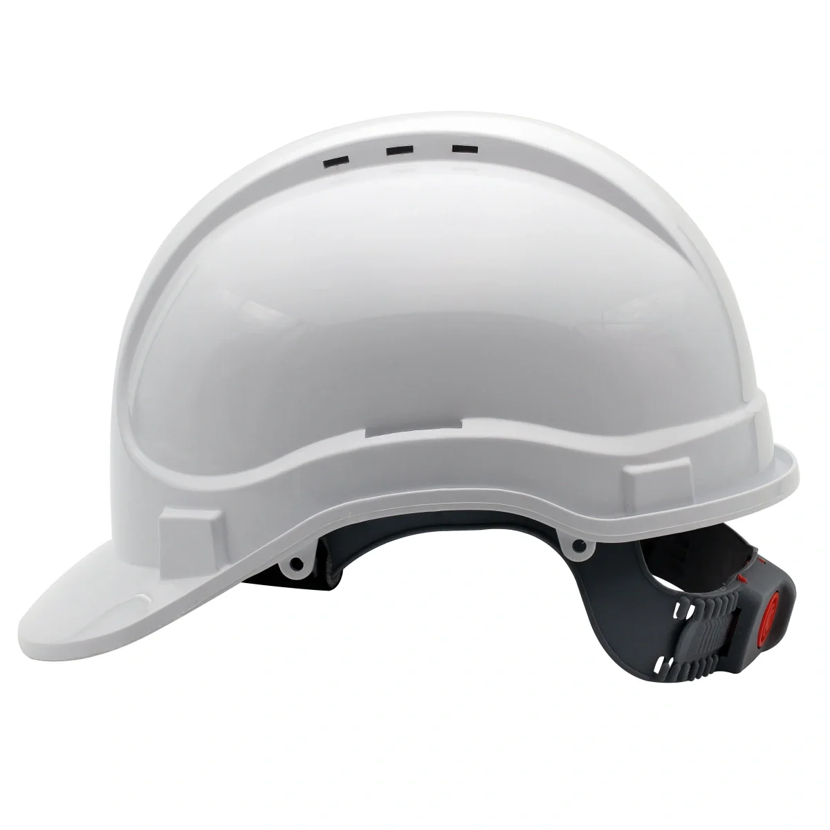 Каска защитная ЕЛАНПЛАСТ АЙ-ПРАЙМ КЛАССИК белая (пластиковое оголовье) - фото 2