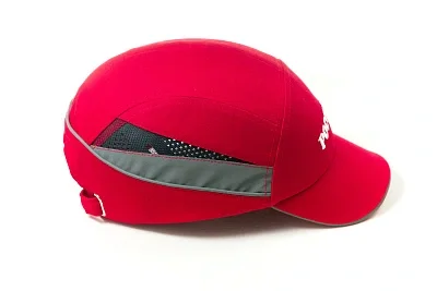 Каскетка защитная РОСОМЗ RZ BioT CAP (92216) красная (козырек 55 мм) - фото 7