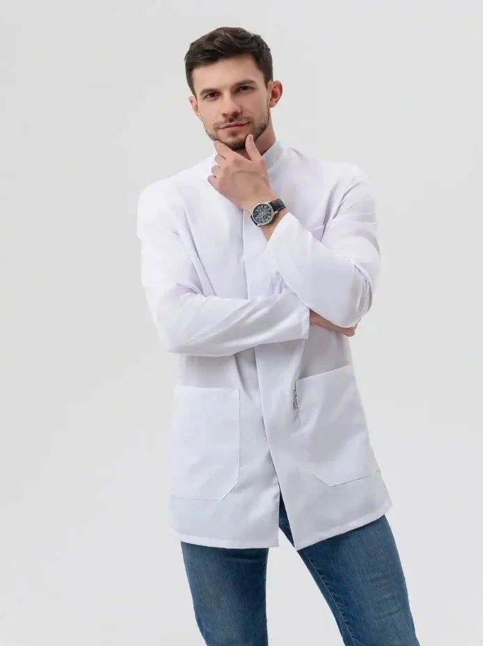 Халат мужской "Доктор" белый - фото 12