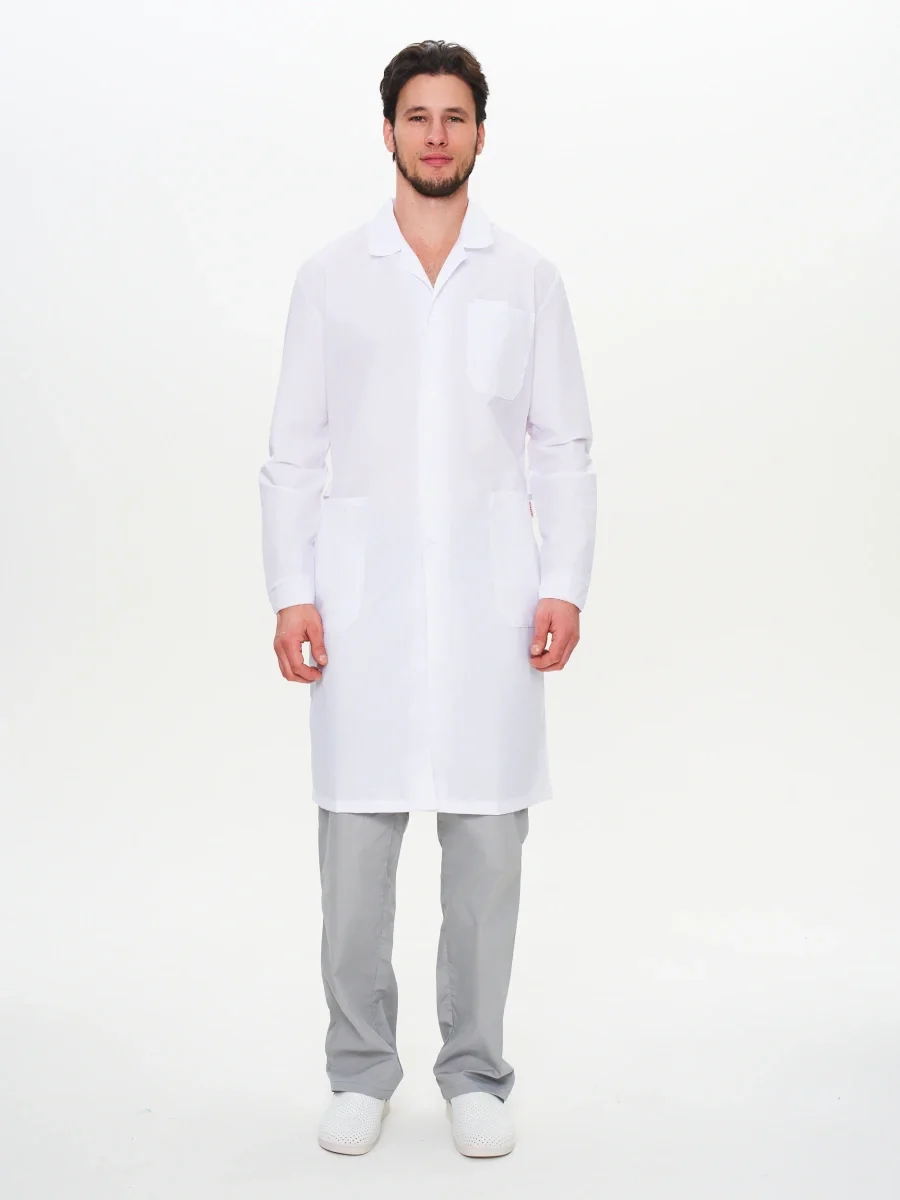 Халат мужской "Символ" белый - фото 2