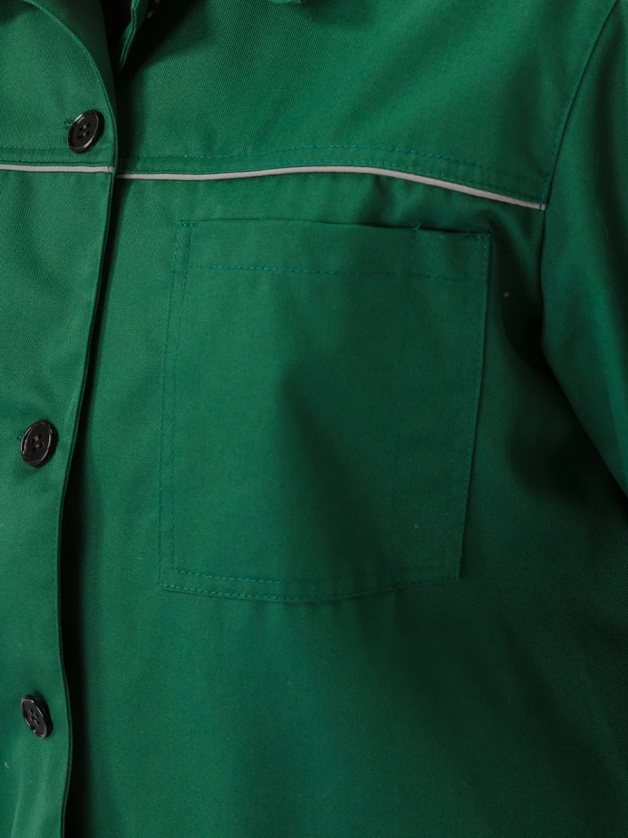 Халат мужской "Валент" т-зеленый - фото 8