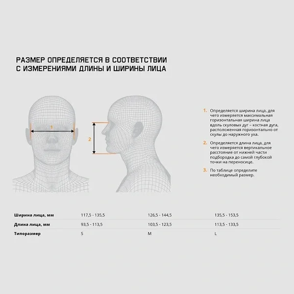 Комплект противопылевой DK-5500 (полумаска с фильтрами, беруши, перчатки), размер M, Jeta Safety - фото 12