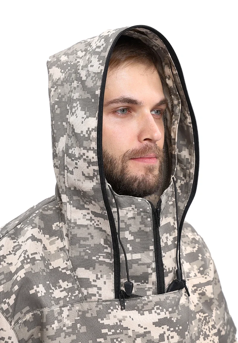 Костюм туристический ПРТНЦФ с сеткой, цвет: кмф "Цифра св.серый", ткань: Грета - фото 6