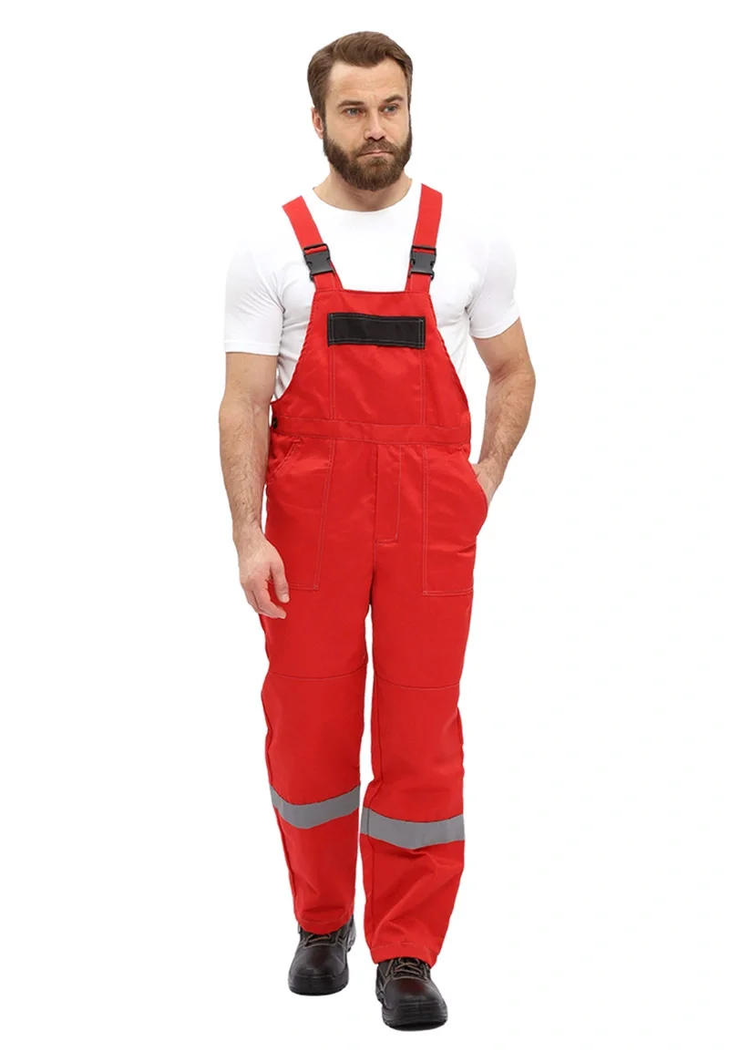 Костюм рабочий "Легион" красный/черный - фото 4