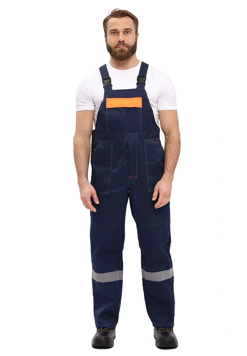 Костюм рабочий "Легион" т.синий/оранжевый - фото 4