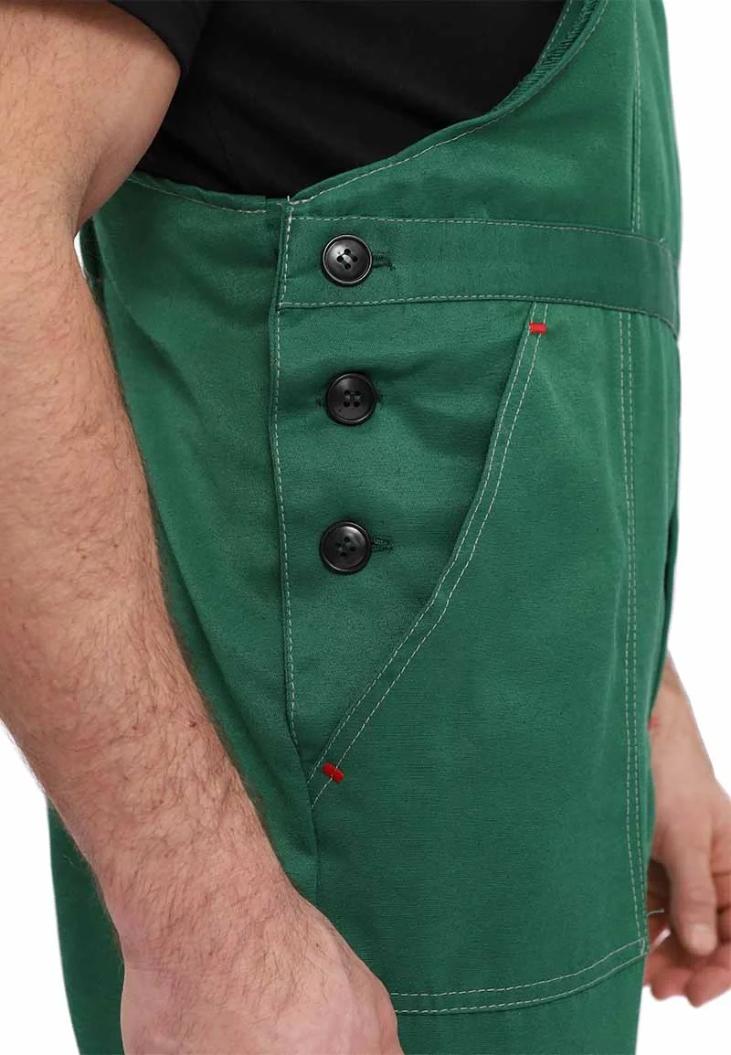 Костюм рабочий "Легион" т.зеленый/желтый - фото 6