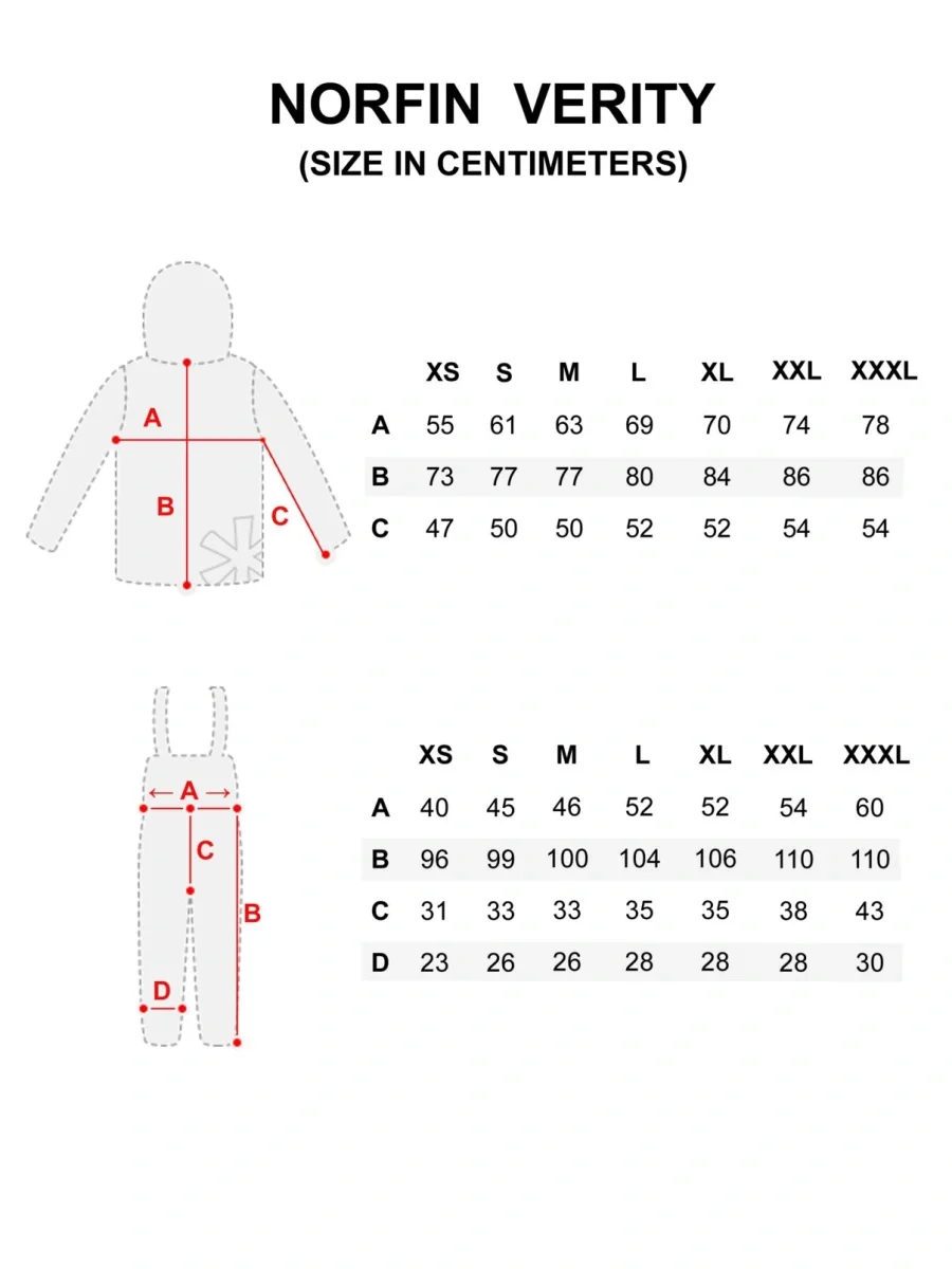 Kостюм демисезонный Norfin VERITY чёрн. - фото 11