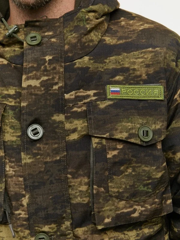 Костюм ГОРКА-8 C1MG0813, Рипстоп, зима, цвет Зеленый Тигр - фото 17