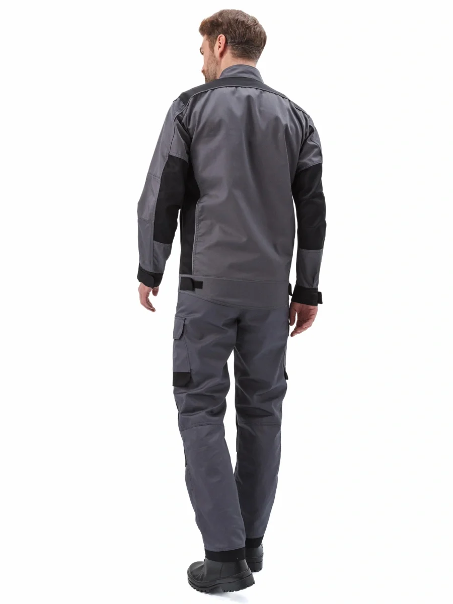 Костюм "ГОРОД" куртка/брюки, цвет: Т.СЕРЫЙ/ЧЕРНЫЙ - фото 3