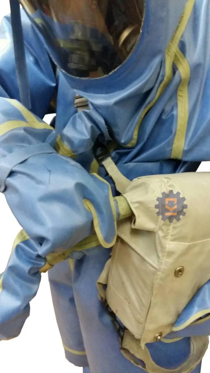 Костюм изолирующий химический КИХ-6 (тип костюма1b) - фото 5