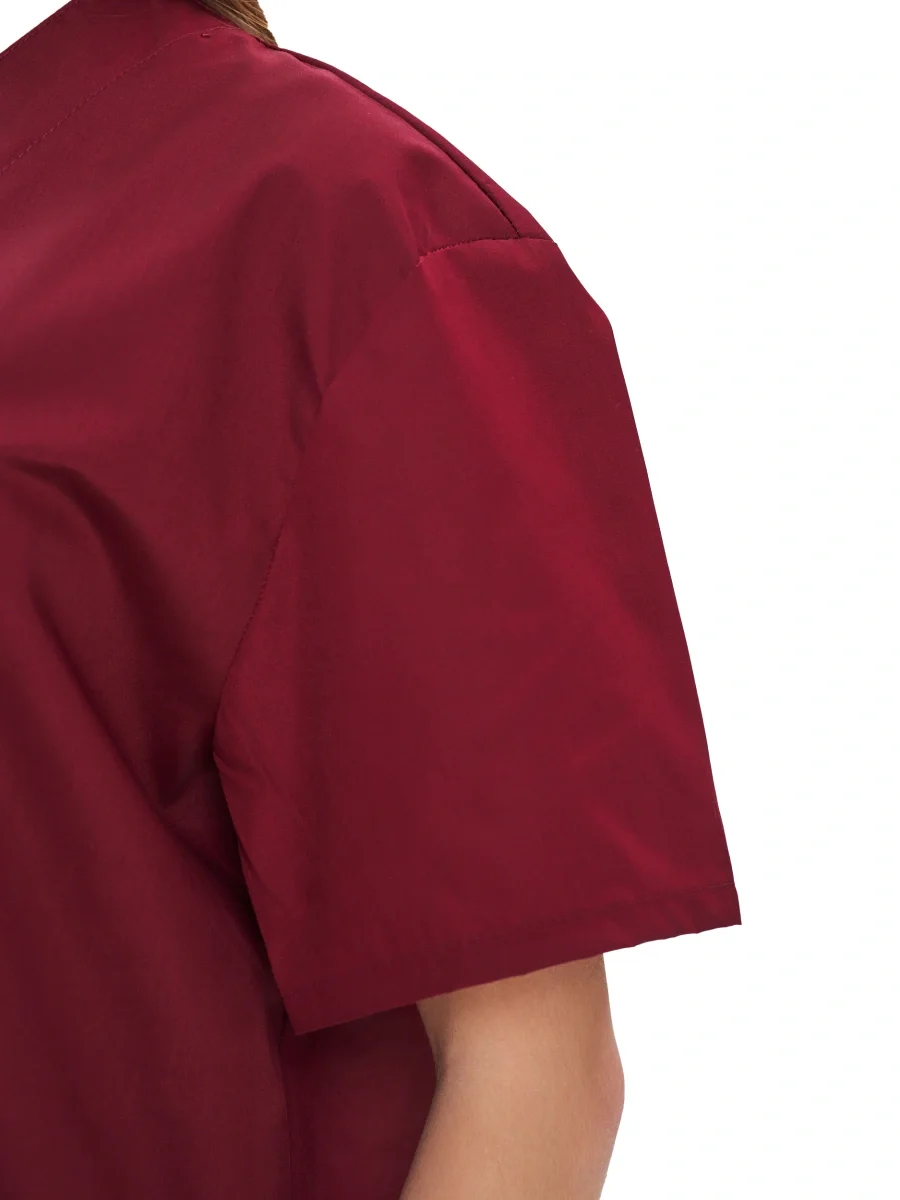 Костюм Хирургический (универсальный) бордовый - фото 10