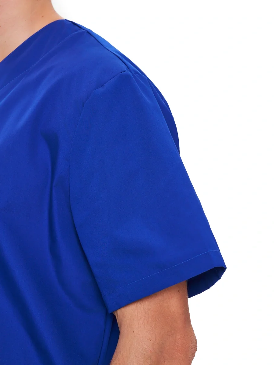 Костюм Хирургический (универсальный) васильковый - фото 3