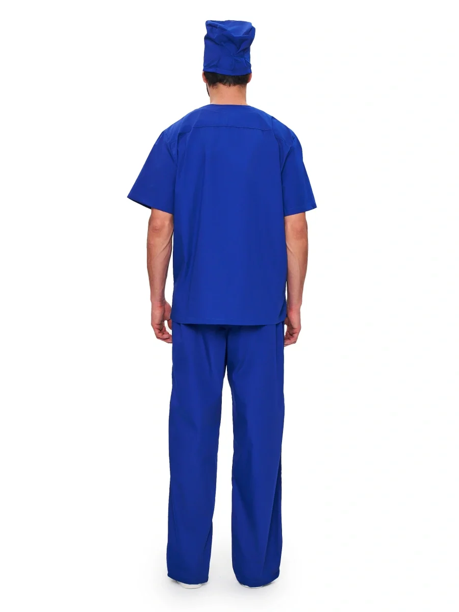Костюм Хирургический (универсальный) васильковый - фото 8